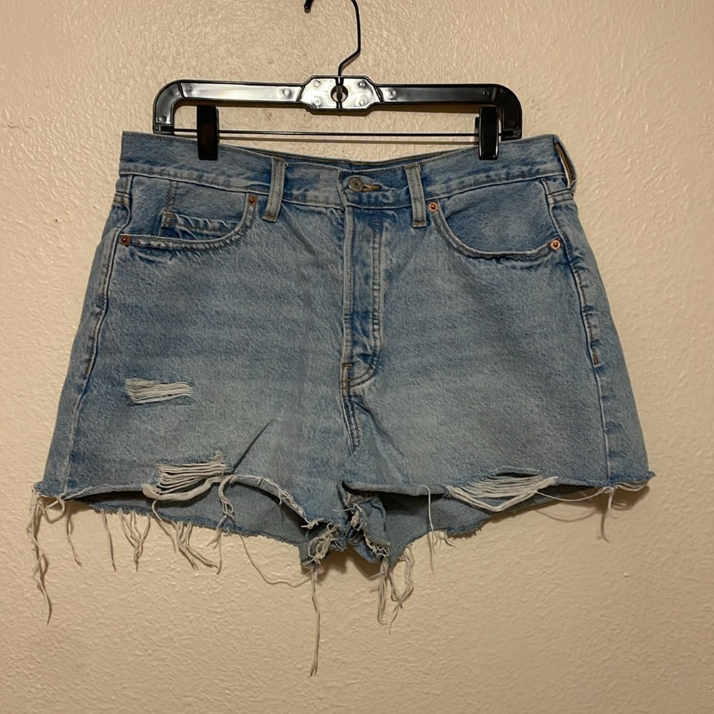 Old Navy Light Blue Jean Shorts